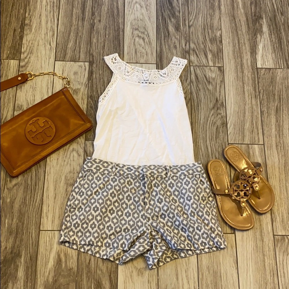 Cynthia Rowley gray shorts